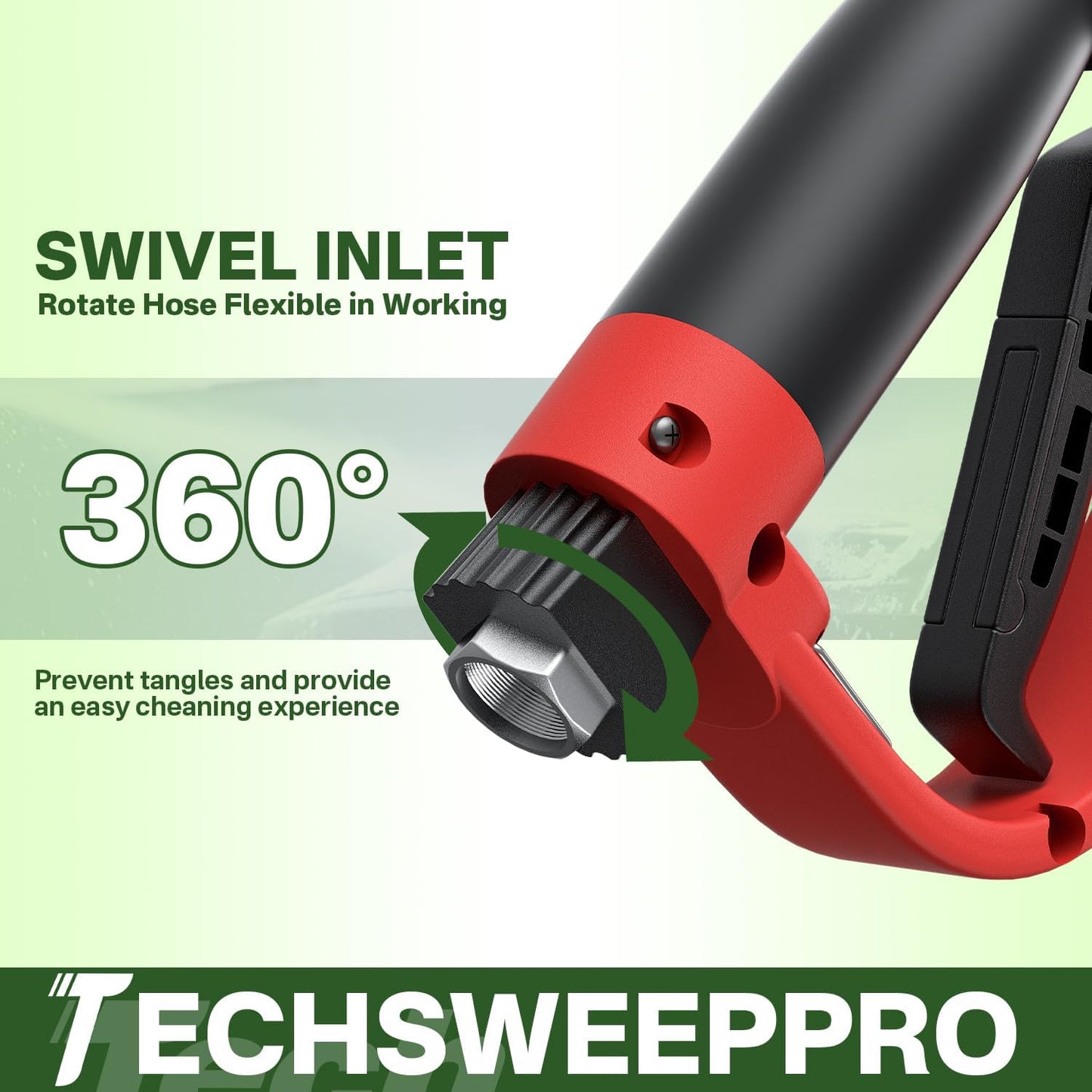 5000PSI Pressure Washer Gun and 50FT Hose Kit
